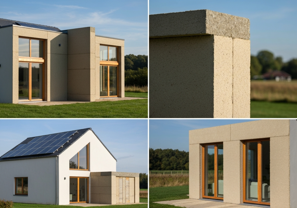 Budowa domu z konopi Hempcrete: Parametry izolacyjne i realny koszt m2 ściany
