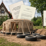 Fundamenty z opon Earthship technology w polskich realiach: Co na to prawo budowlane?