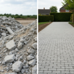 Recykling gruzu na budowie: Jak legalnie wykorzystać skruszony beton do utwardzenia podjazdu?